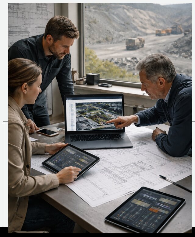 Разработка и внедрение систем для горнодобычи в Алексине