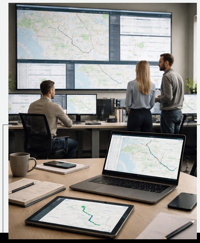 Трекинг грузов и Fleet Management, мониторинг автопарка в Алексине