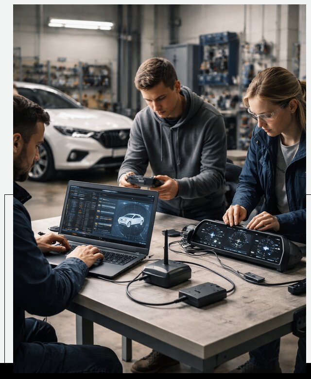 Разработка Connected Car и ПО для автопрома в Алексине