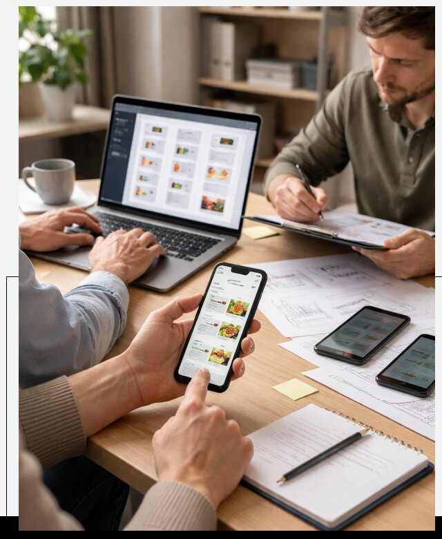 Разработка мобильного приложения торговой сети в Алексине