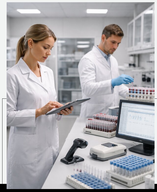 Разработка и внедрение LIMS системы для биотех лабораторий в Алексине