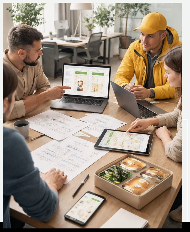 Разработка агрегатора доставки еды в Алексине от 16482 р., АвикейЛкс